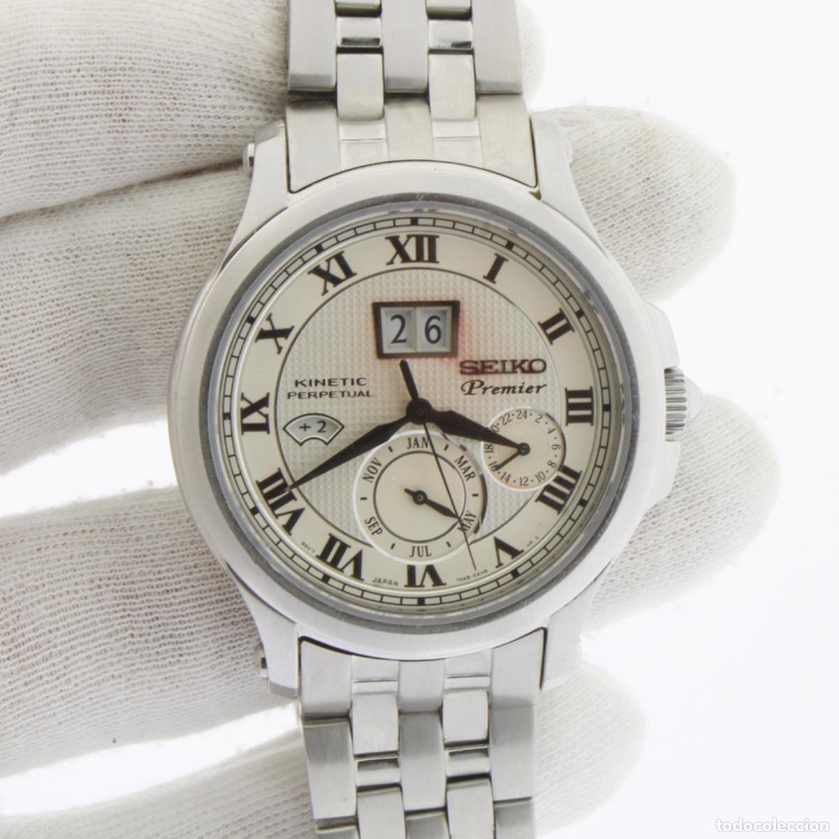 Relojes - Seiko: Reloj Seiko Kinetic 100 M - Full Set