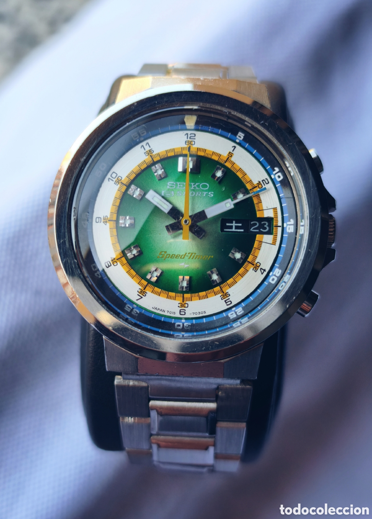 Relojes - Seiko: Reloj Seiko 5 Sports 7015-7020