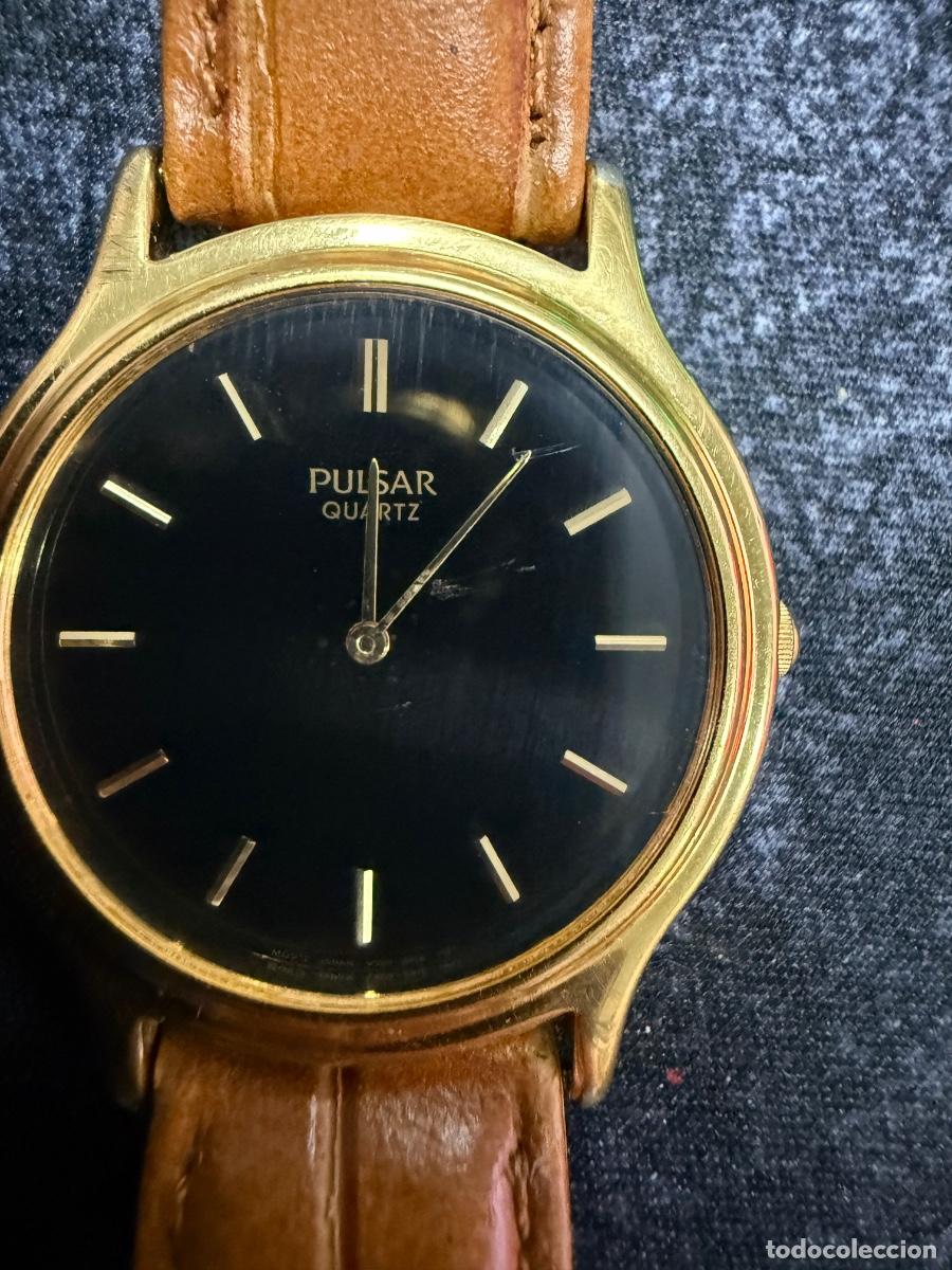 Relojes - Seiko: PULSAR ORIGINAL CABALLERO VINTAGE &ndash; ELEGANCIA CL&Aacute;SICA &ndash; BATER&Iacute;A NUEVA &ndash; FUNCIONANDO