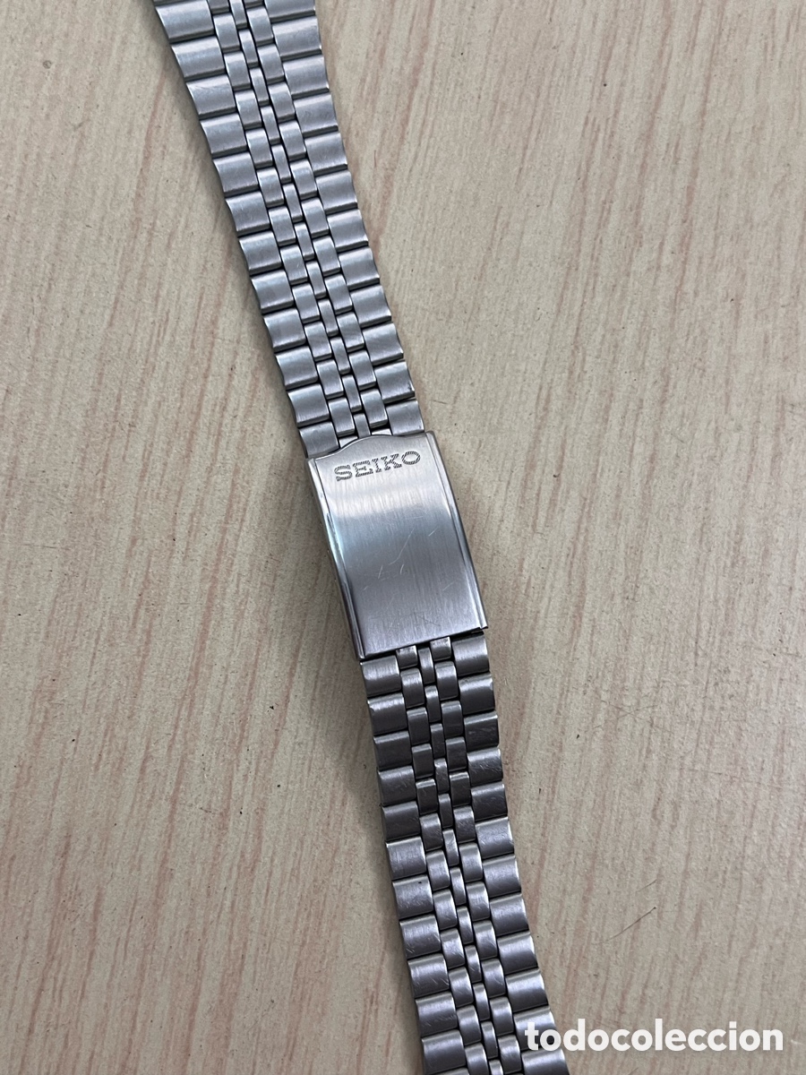Relojes - Seiko: ✅ pulsera SEIKO 18 mm acero Jap&oacute;n