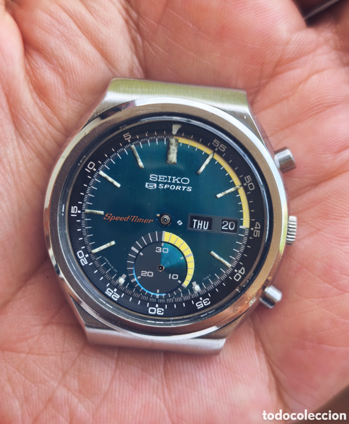 Relojes - Seiko: Reloj Seiko 5 Sports Speedtimer 6139-7060