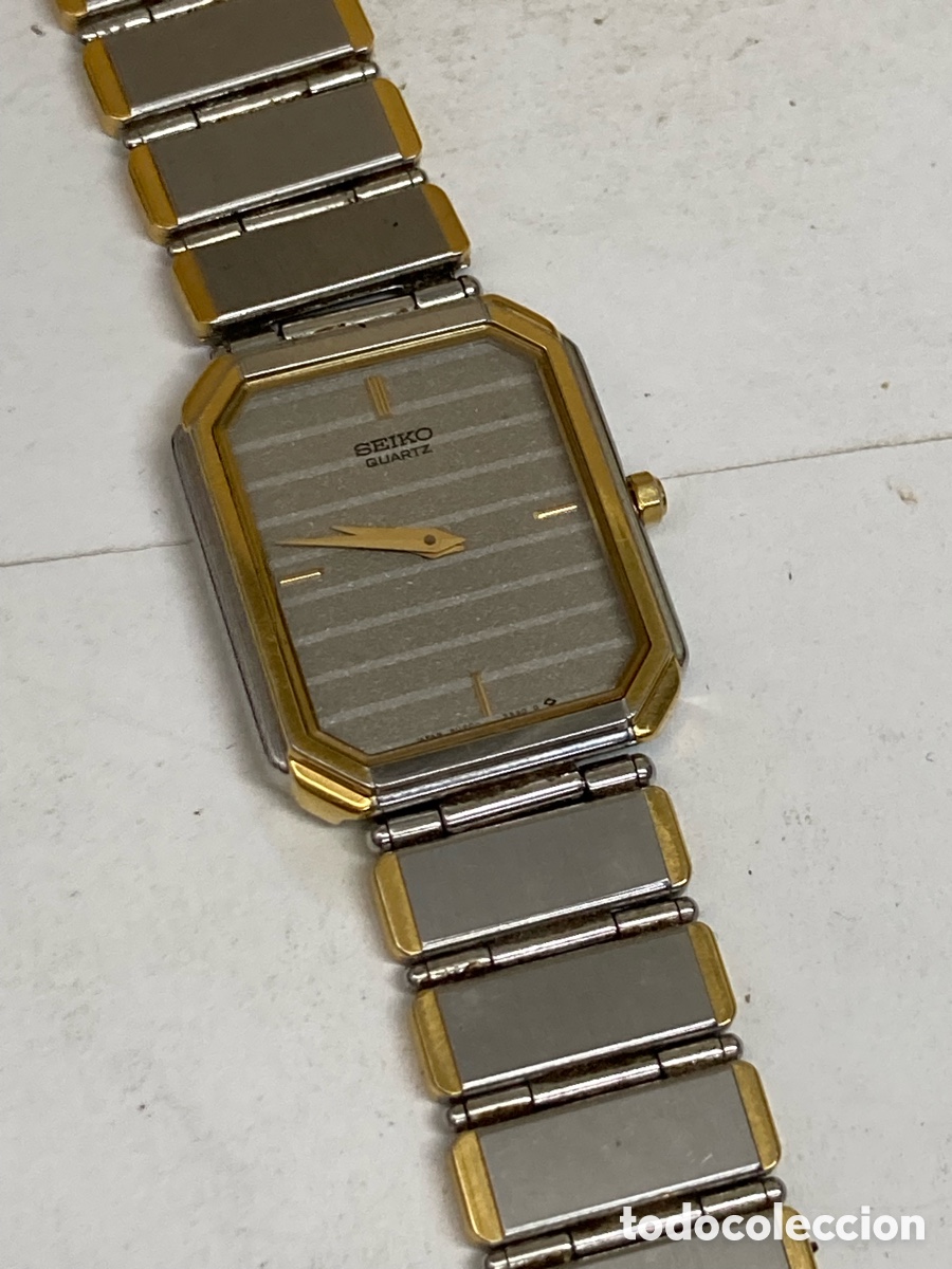 Uhren - Seiko: Reloj Seiko Quartz dorado