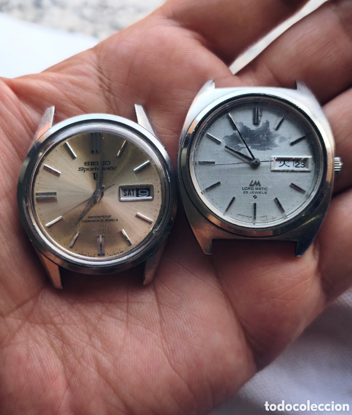 Relojes - Seiko: Reloj Seiko 5 Sportsmatic Y Lord Matic