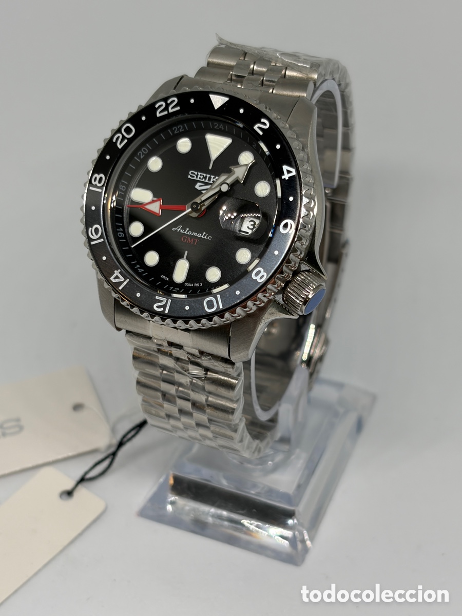 Relojes - Seiko: Reloj Seiko 5 Sports GMT SSK001K1