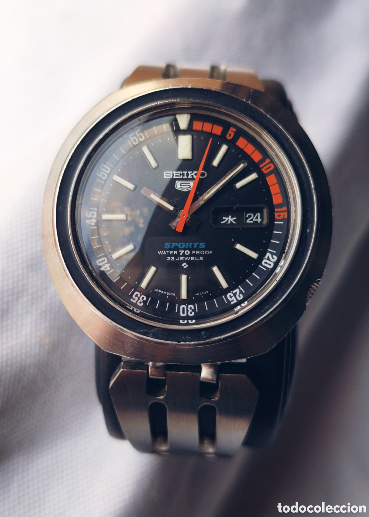 Relojes - Seiko: Reloj Seiko 5 Sports 6106-6410