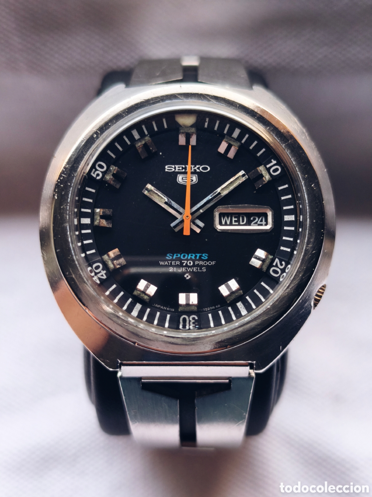 Relojes - Seiko: Reloj Seiko 5 Sports 6119-7160