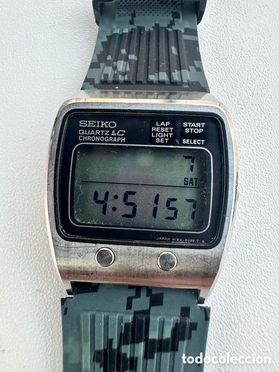 Relojes - Seiko: Antiguo reloj Seiko M159-5038 CHRONOGRAPH Japan Vintage