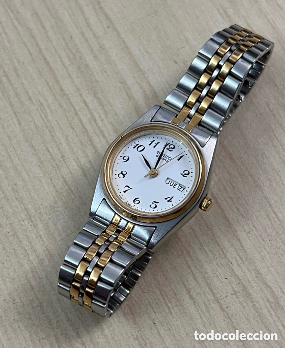 Relojes - Seiko: ✅ Reloj SEIKO cuarzo day-date jubiles 7N83-0011 Jap&oacute;n