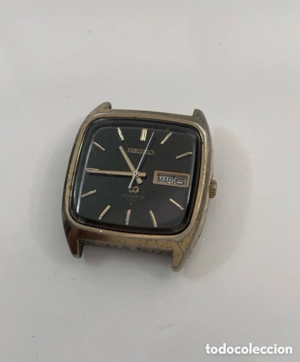 Relojes - Seiko: ✅ Reloj SEIKO 0903-5019 cuarzo Doble Calendario Para Reparar