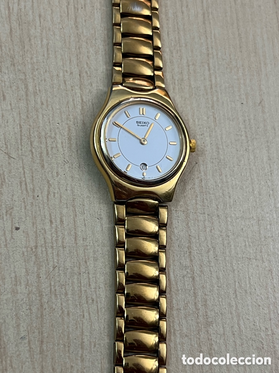 Relojes - Seiko: ✅ Reloj SEIKO se&ntilde;oras chapado en oro 3YO9-OB2O Jap&oacute;n