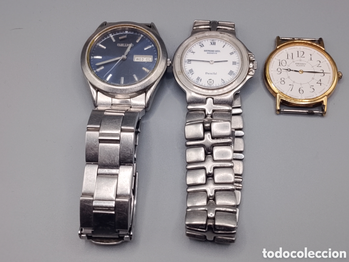 Relojes - Seiko: Relojes SEIKO Y RAIMOND WEIL VER IMAGENES Y LEER DESCRIPCION.