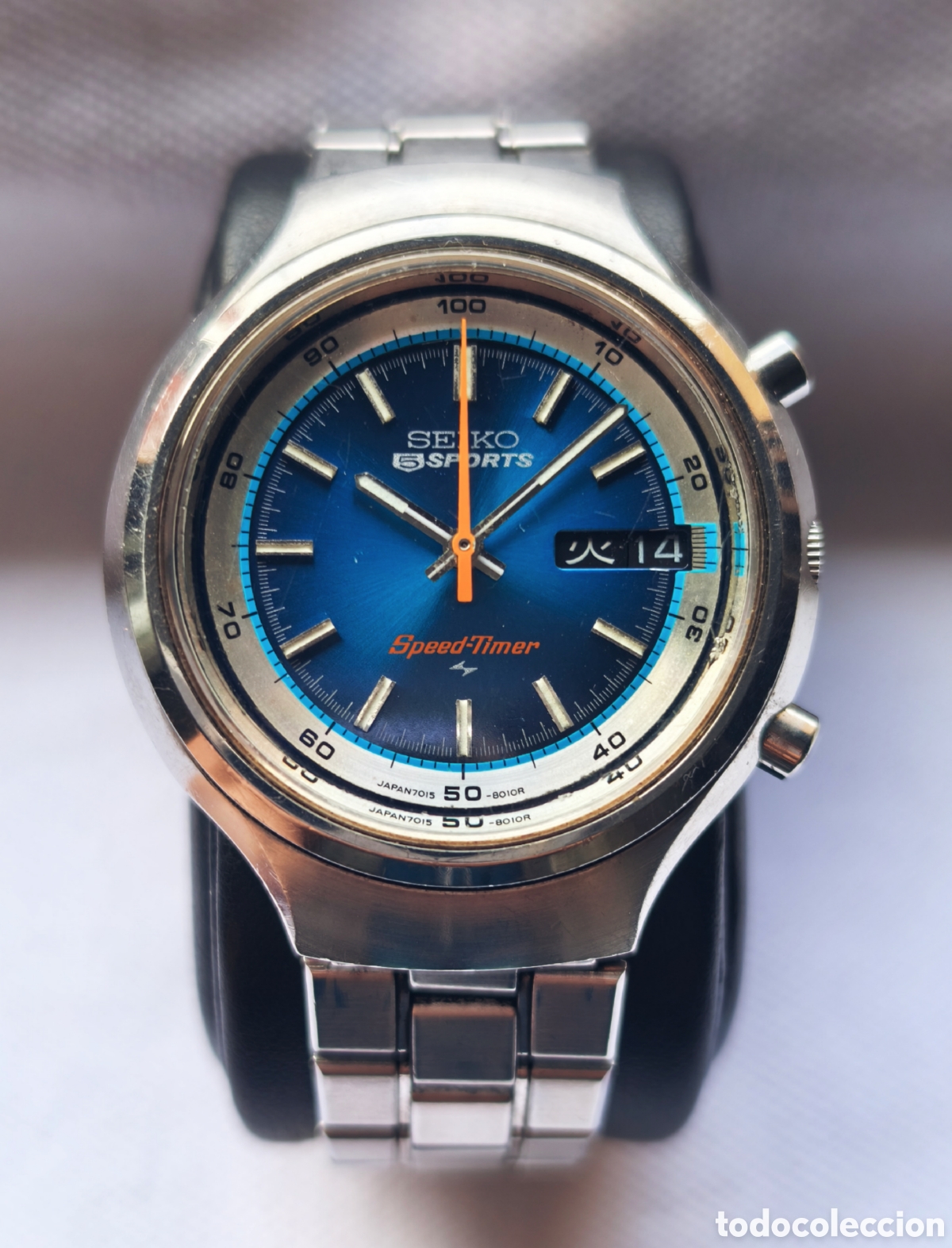 Relojes - Seiko: Reloj Seiko 5 Sports Speedtimer 7015-8000