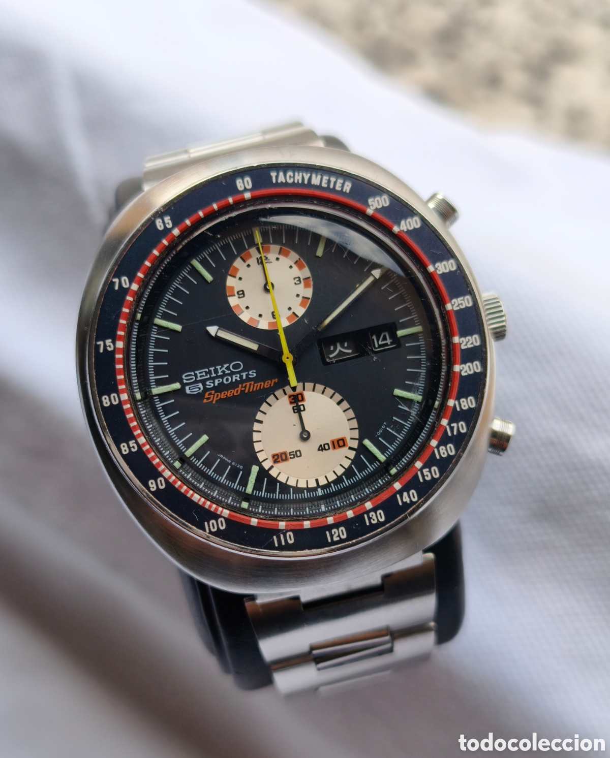 Relojes - Seiko: Reloj Seiko 5 Sports Speedtimer 6138-0011