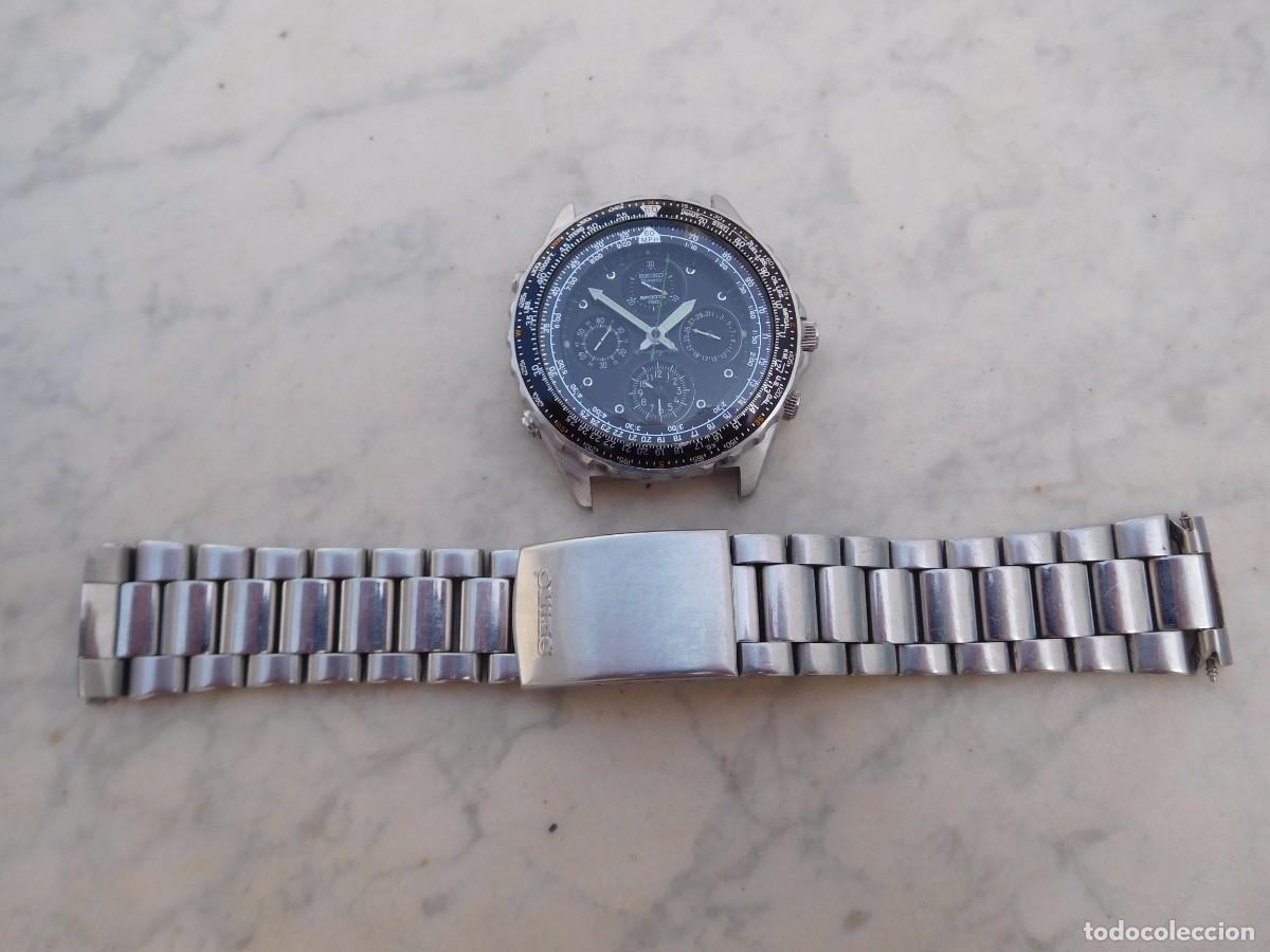 Relojes - Seiko: Reloj de quarzo Seiko flightmaster referencia 7T34 - 6A00 A0. N&uacute;mero de serie 530275