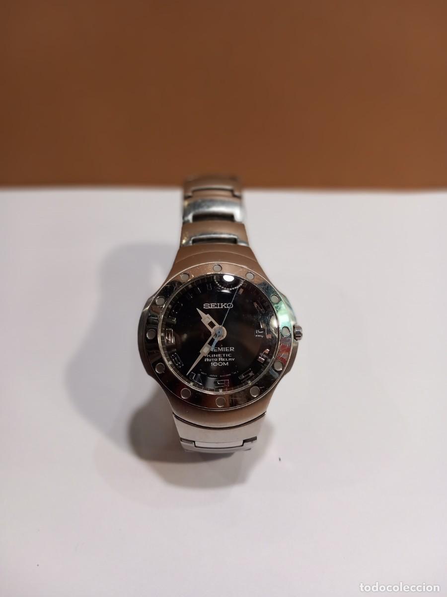 Relojes - Seiko: SEIKO PREMIER 100 M RELOJ CON SU CORREA ORIGINAL (G)