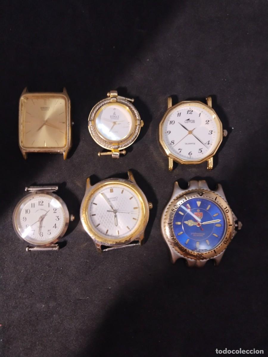 Relojes - Seiko: Lote de 6 relojes Lotus, Seiko, etc..