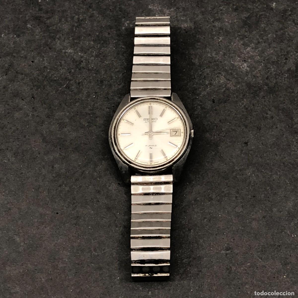 Relojes - Seiko: ANTIGUO RELOJ DE PULSERA AUTOM&Aacute;TICO - SEIKO - 17 JEWELS - PRECISA REVISI&Oacute;N - ESFERA 3 CM &Oslash; / 472