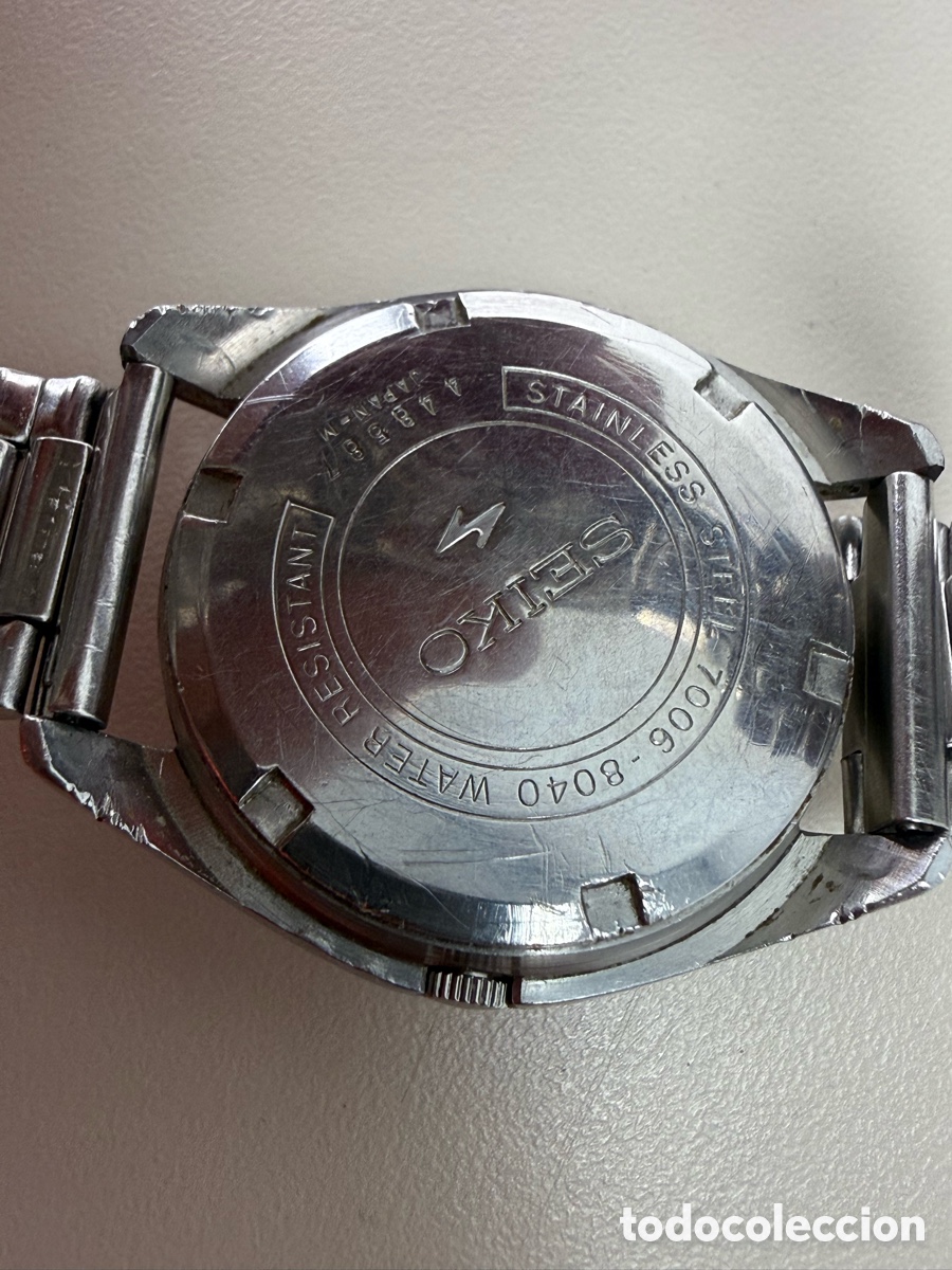 Relojes - Seiko: Reloj de pulsera Seiko autom&aacute;tico vintage. Funcionando. - Foto 7