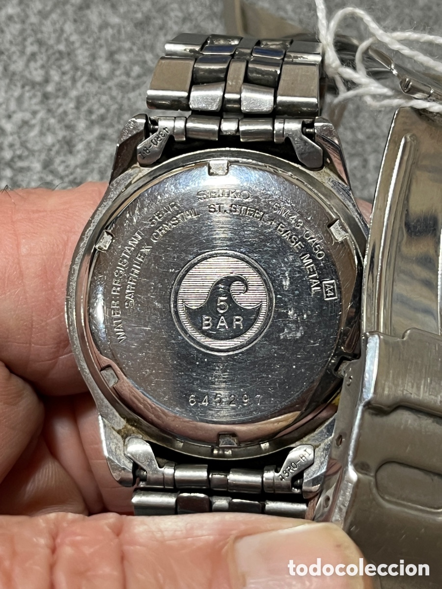 Relojes - Seiko: SEIKO KINETIK SQ50 FUNCIONA - Foto 4