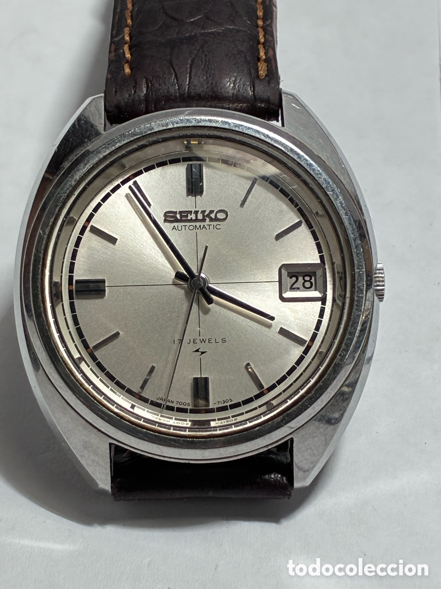 Relojes - Seiko: Reloj Automatico Seiko - 7005-7100 - Hombre - 1980-1989