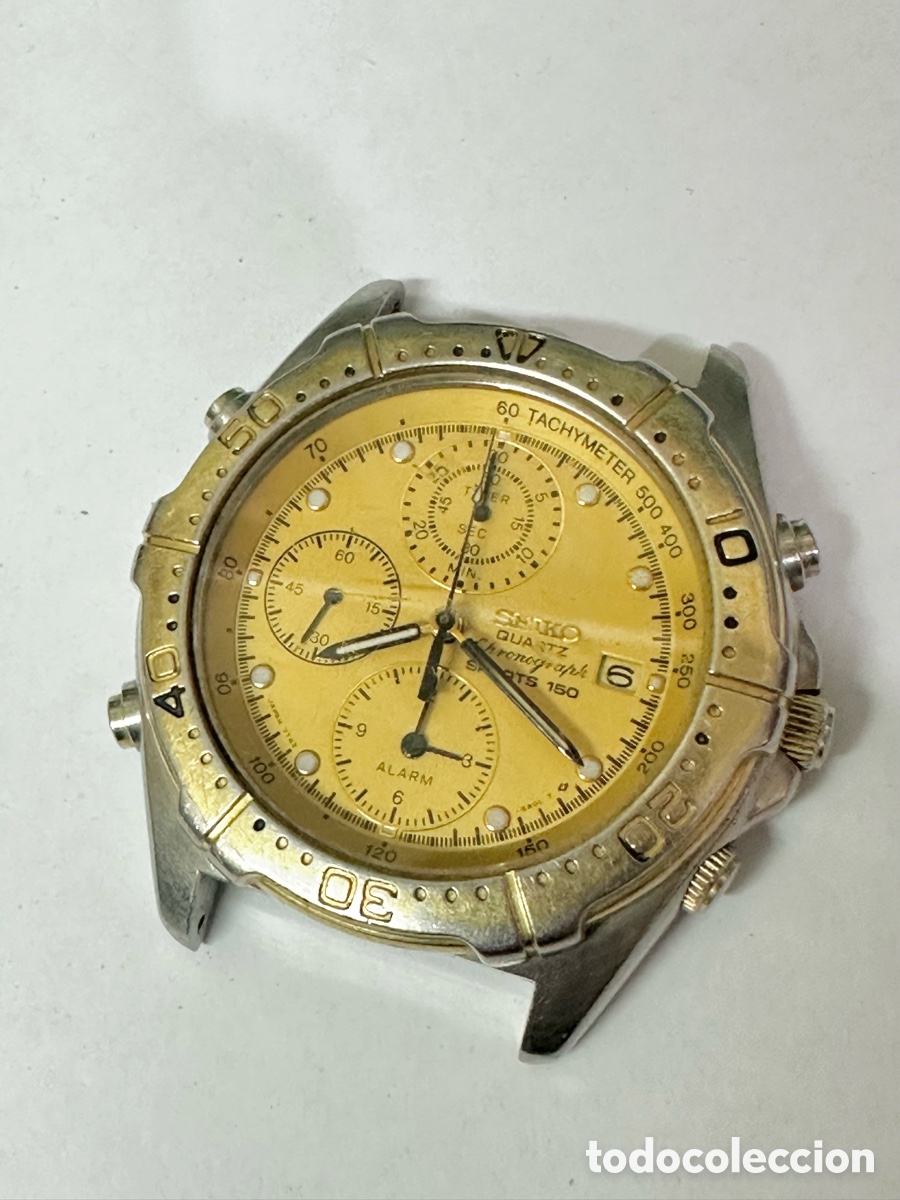 Orologi - Seiko: Reloj Colecci&oacute;n Vintage SEIKO SPORT 150 ALARM CHRONOGRAPH Jap&oacute;n