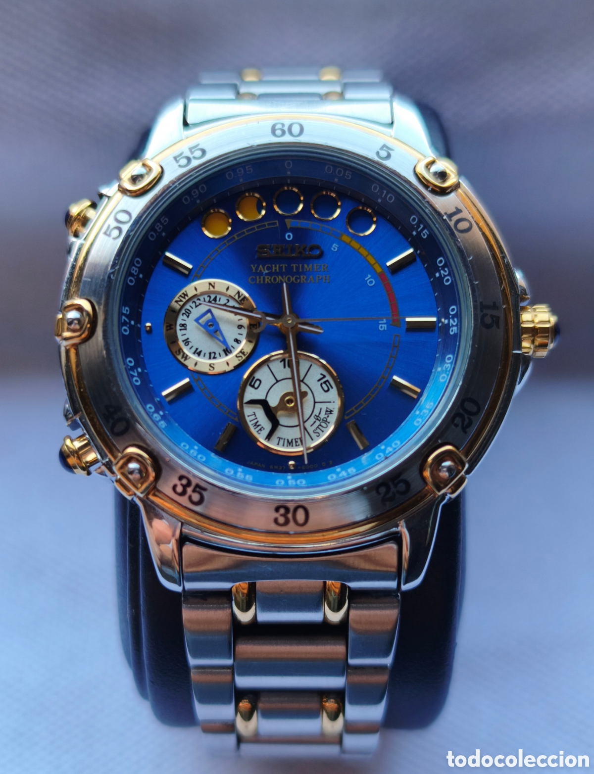 Relojes - Seiko: Reloj Seiko Yacht Timer 6M37-6000