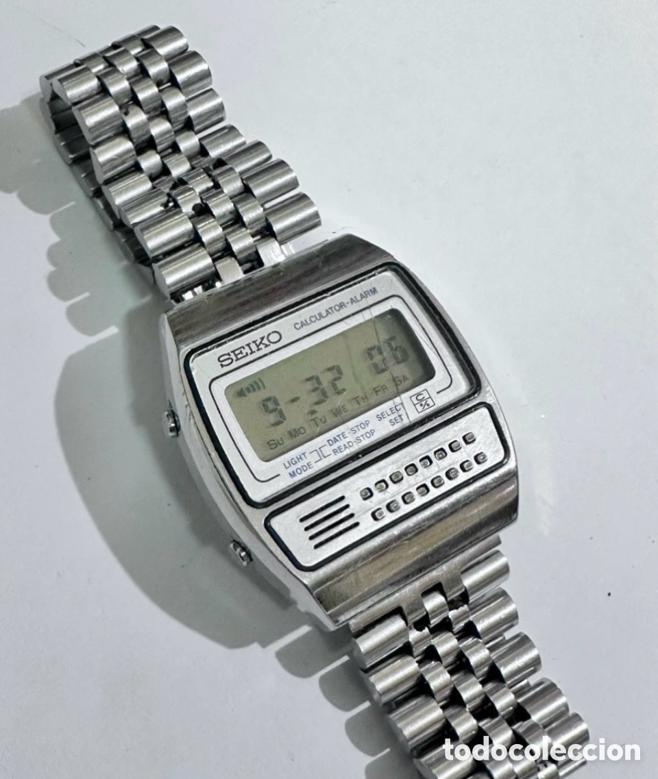 Orologi - Seiko: reloj SEIKO C359-5000 CALCULADORA DIGITAL LCD JAP&Oacute;N VINTAGE