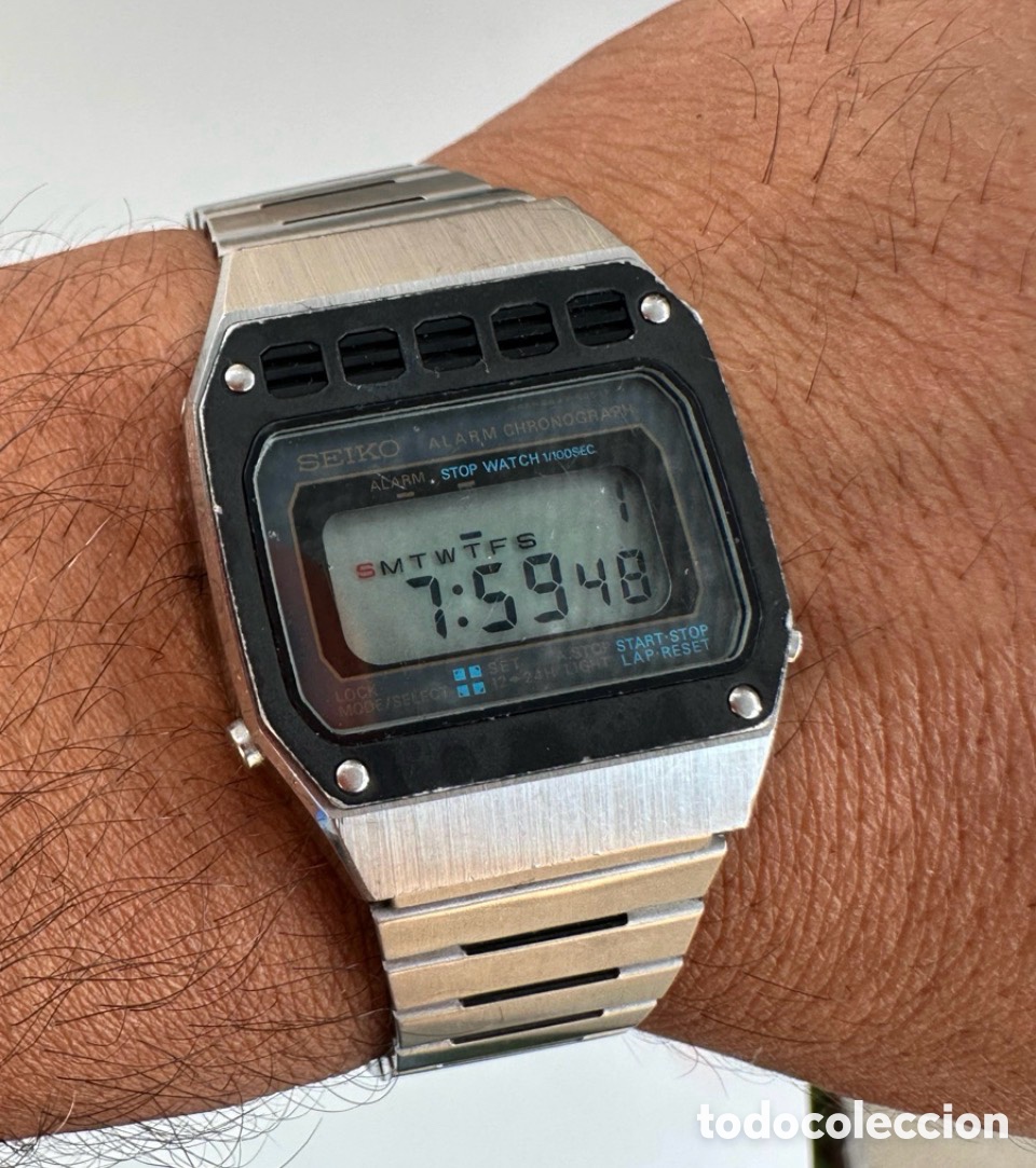 Rel&oacute;gios - Seiko: reloj Seiko A639-5050 Alarm Chronograph Japan Vintage