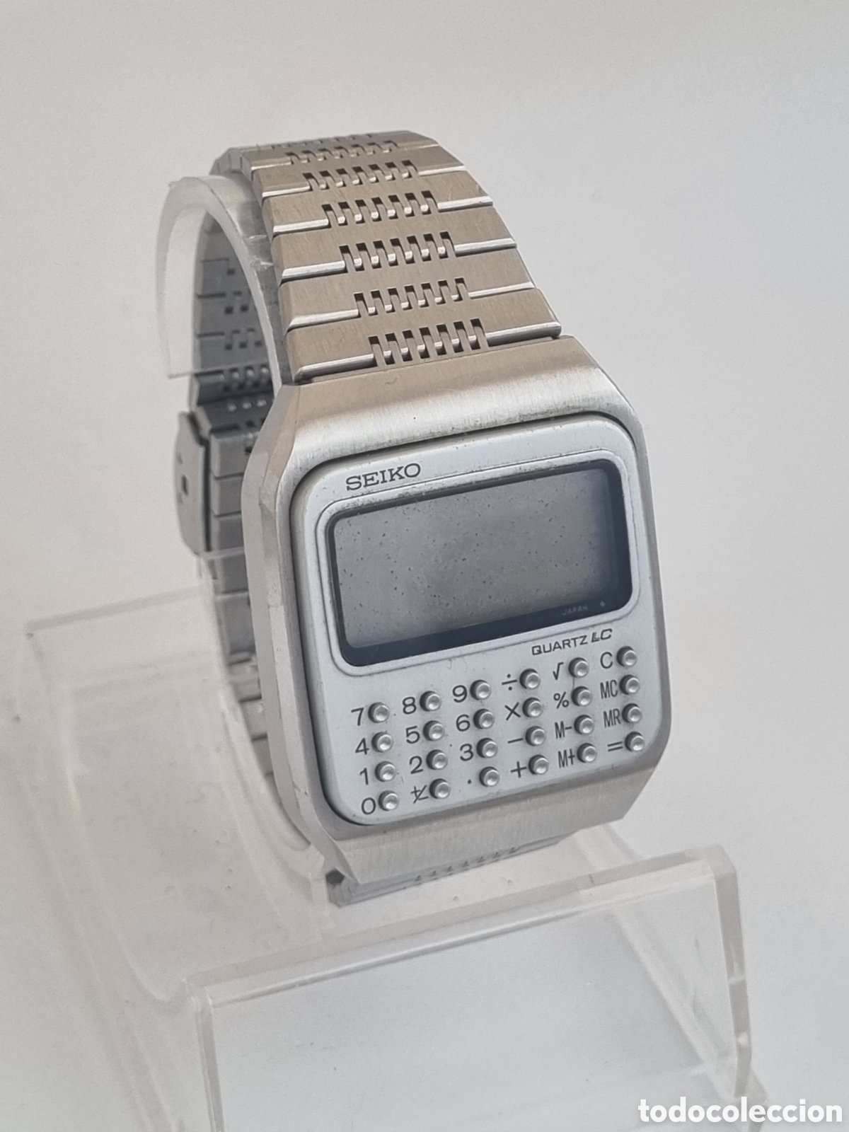 Relojes - Seiko: Reloj seiko C153-5007 calculadora digital cuarzo