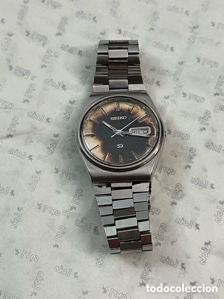 Relojes - Seiko: ✅ Reloj Seiko cuarzo doble calendario 7546-8200 vintage