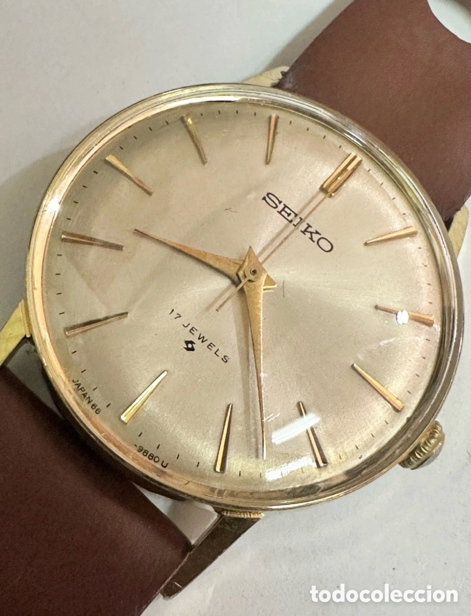 Relojes - Seiko: Reloj Colecci&oacute;n vintage SEIKO 66-9990 De 1964 Jap&oacute;n