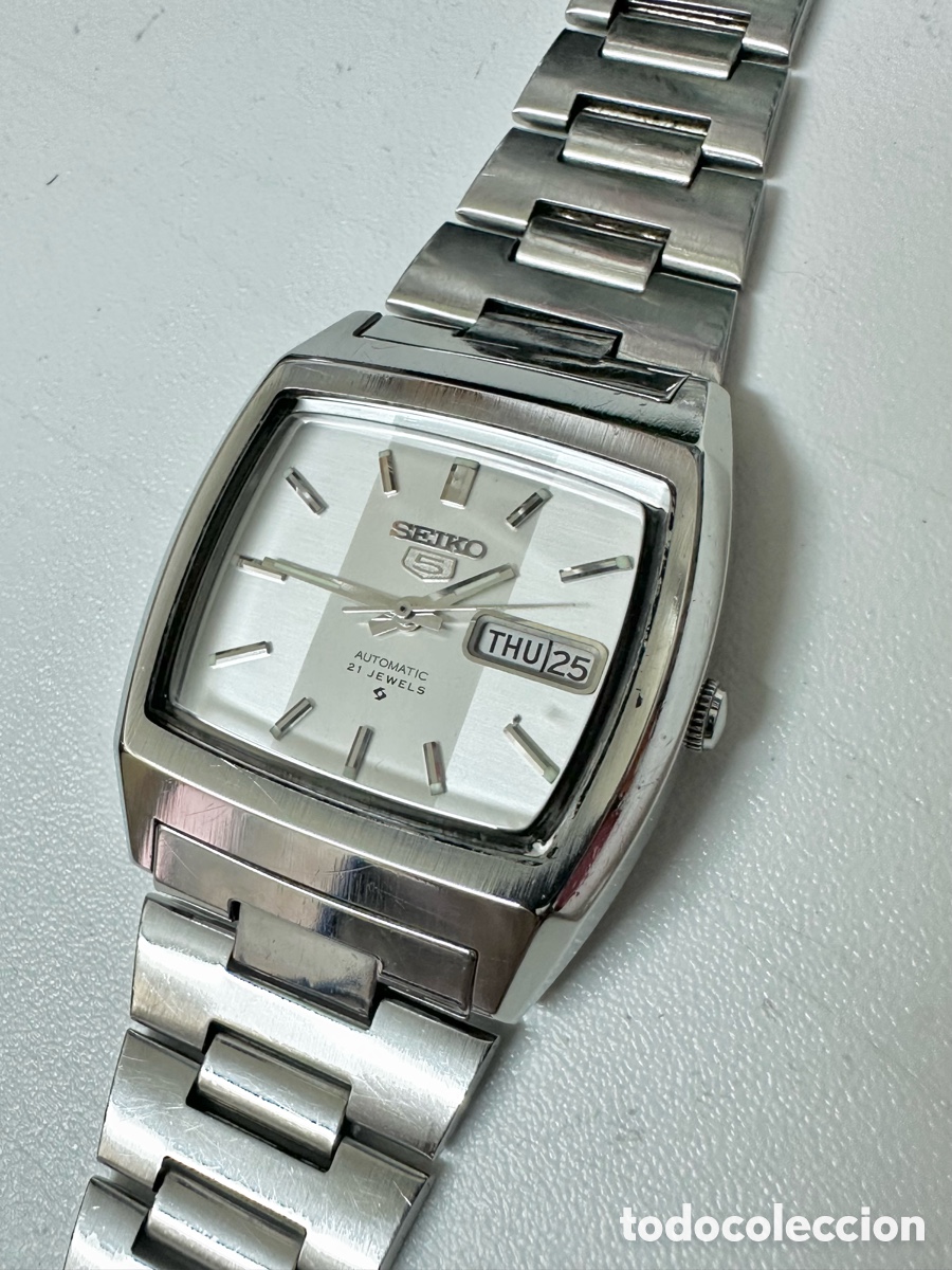Relojes - Seiko: Reloj Seiko (5) 6319-5012 Autom&aacute;tico calendario Jap&oacute;n Vintage