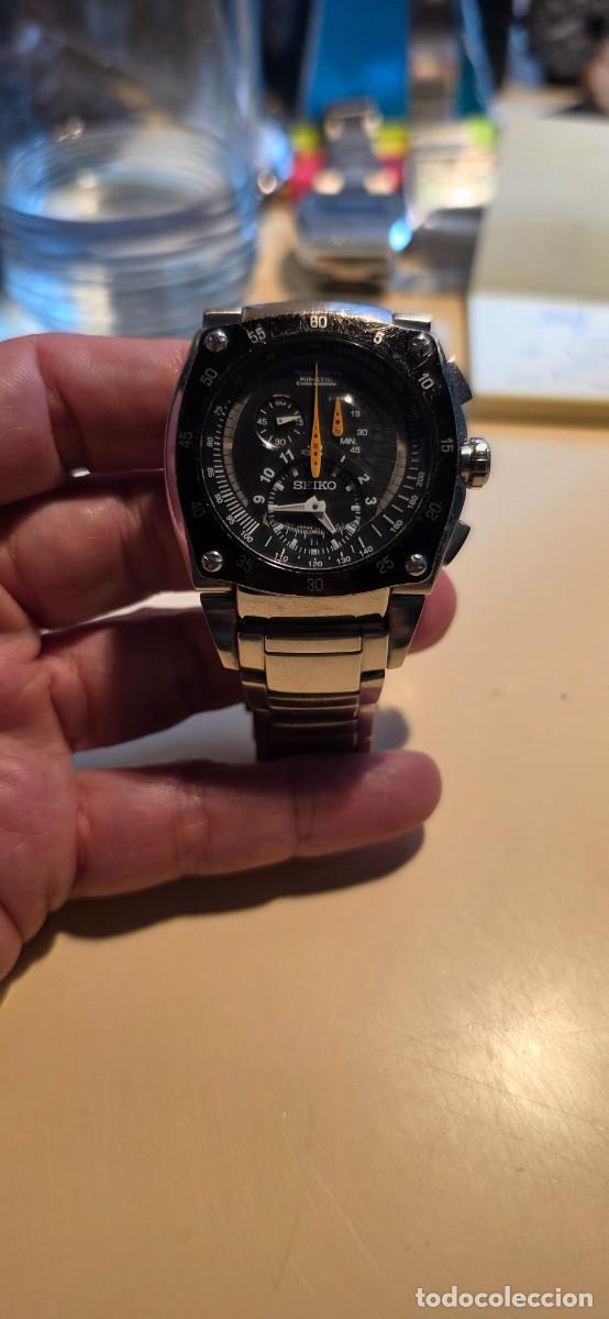 Relojes - Seiko: Precioso reloj Seiko Kinetic funcionando