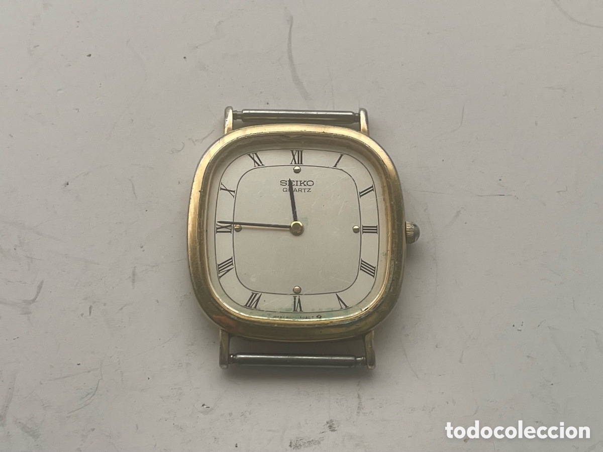 Relojes - Seiko: Reloj Seiko Quartz 9020-5070, esfera con n&uacute;meros romanos