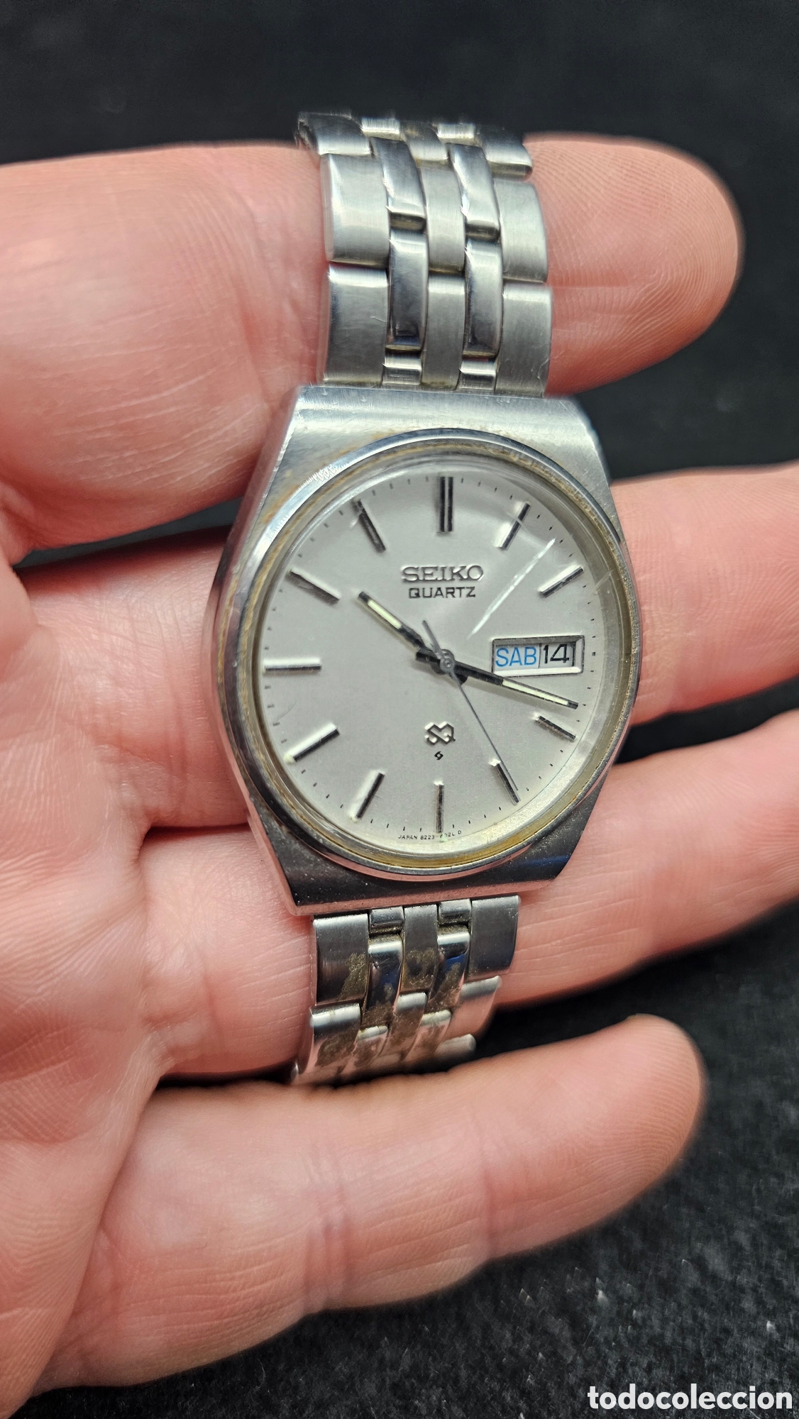 Relojes - Seiko: Reloj Seiko Quartz SQ vintage de finales de los a&ntilde;os 70 o