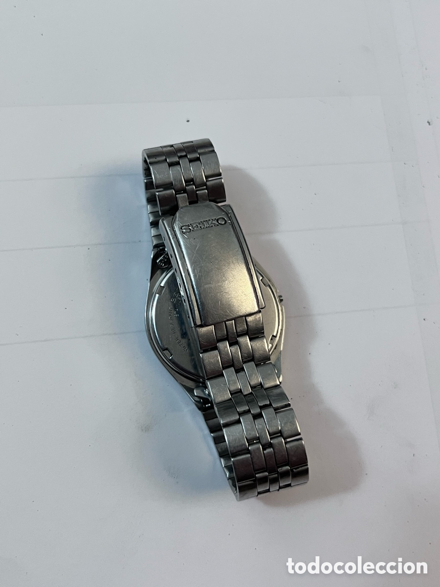 Relojes - Seiko: ✅ Caja y pulsera reloj Seiko SQ Cuarzo vintage