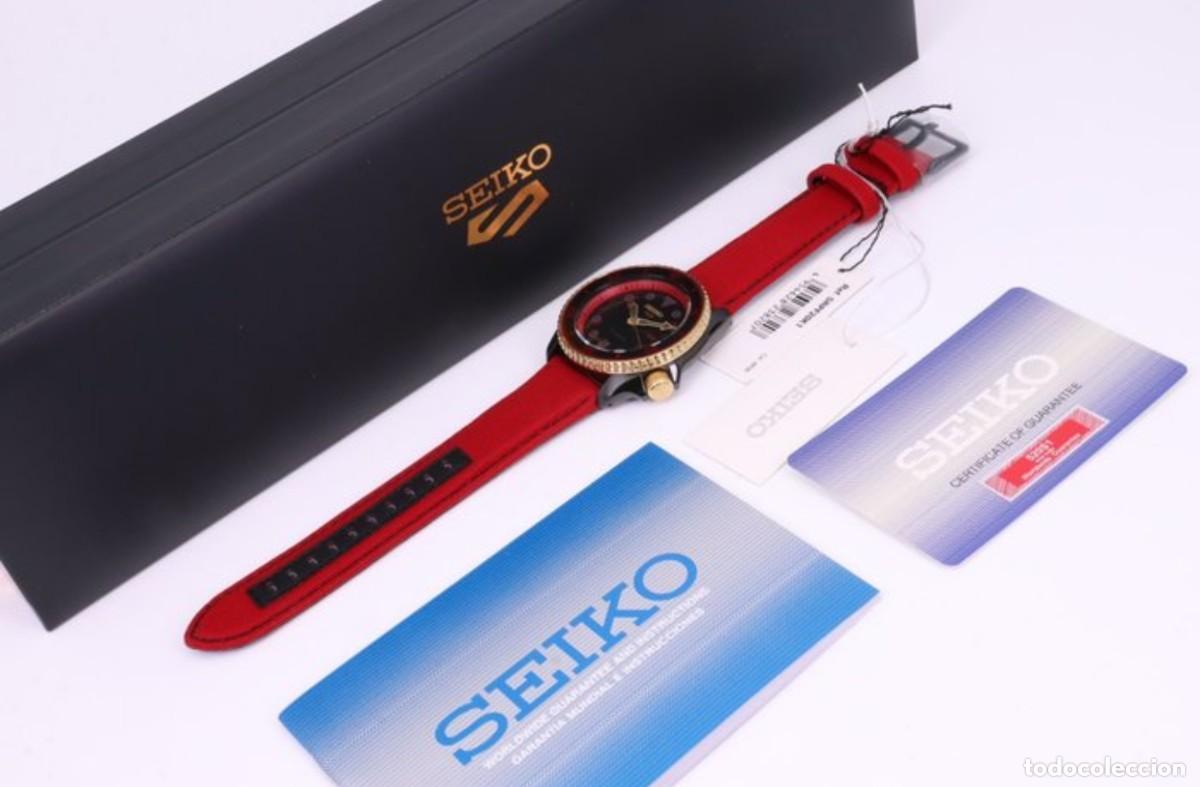 Relojes - Seiko: Reloj Seiko 5 Sports Street Fighter V Ken Masters (Ref. SRPF20K1) - Edici&oacute;n Limitada