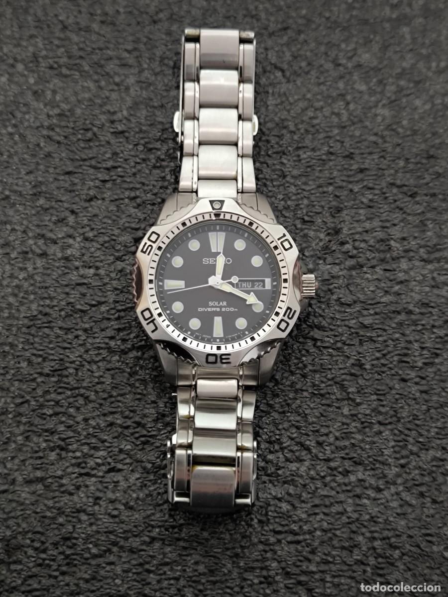 Relojes - Seiko: RELOJ SEIKO SOLAR DIVER&acute;S 200M - Foto 2