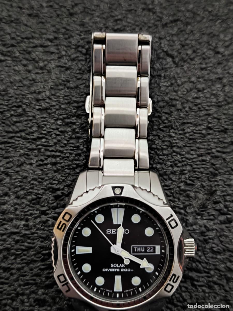 Relojes - Seiko: RELOJ SEIKO SOLAR DIVER&acute;S 200M - Foto 4