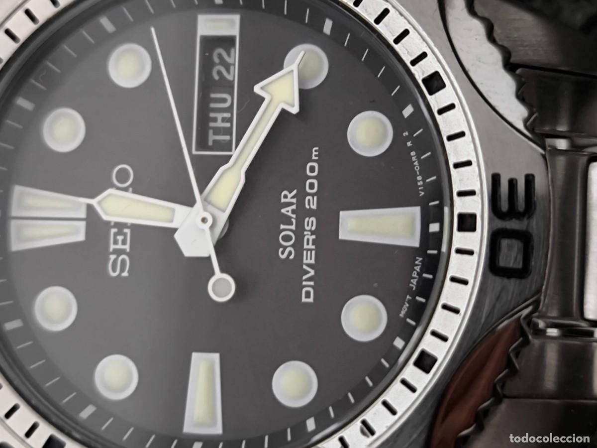 Relojes - Seiko: RELOJ SEIKO SOLAR DIVER&acute;S 200M - Foto 7