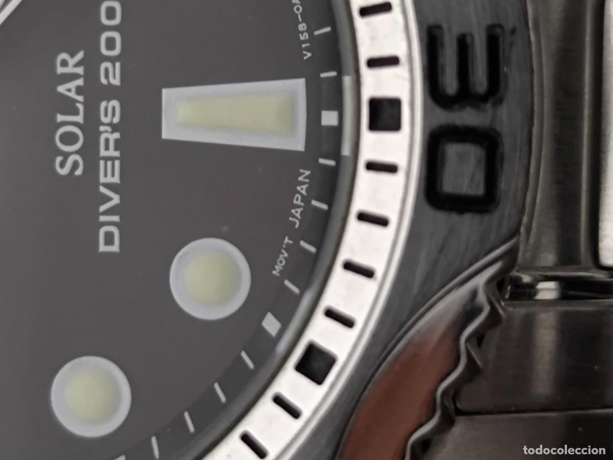 Relojes - Seiko: RELOJ SEIKO SOLAR DIVER&acute;S 200M - Foto 8