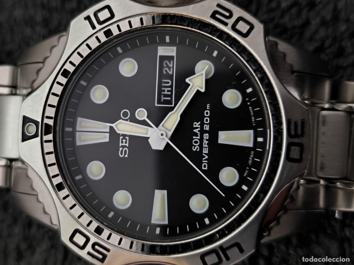 Relojes - Seiko: RELOJ SEIKO SOLAR DIVER&acute;S 200M - Foto 11