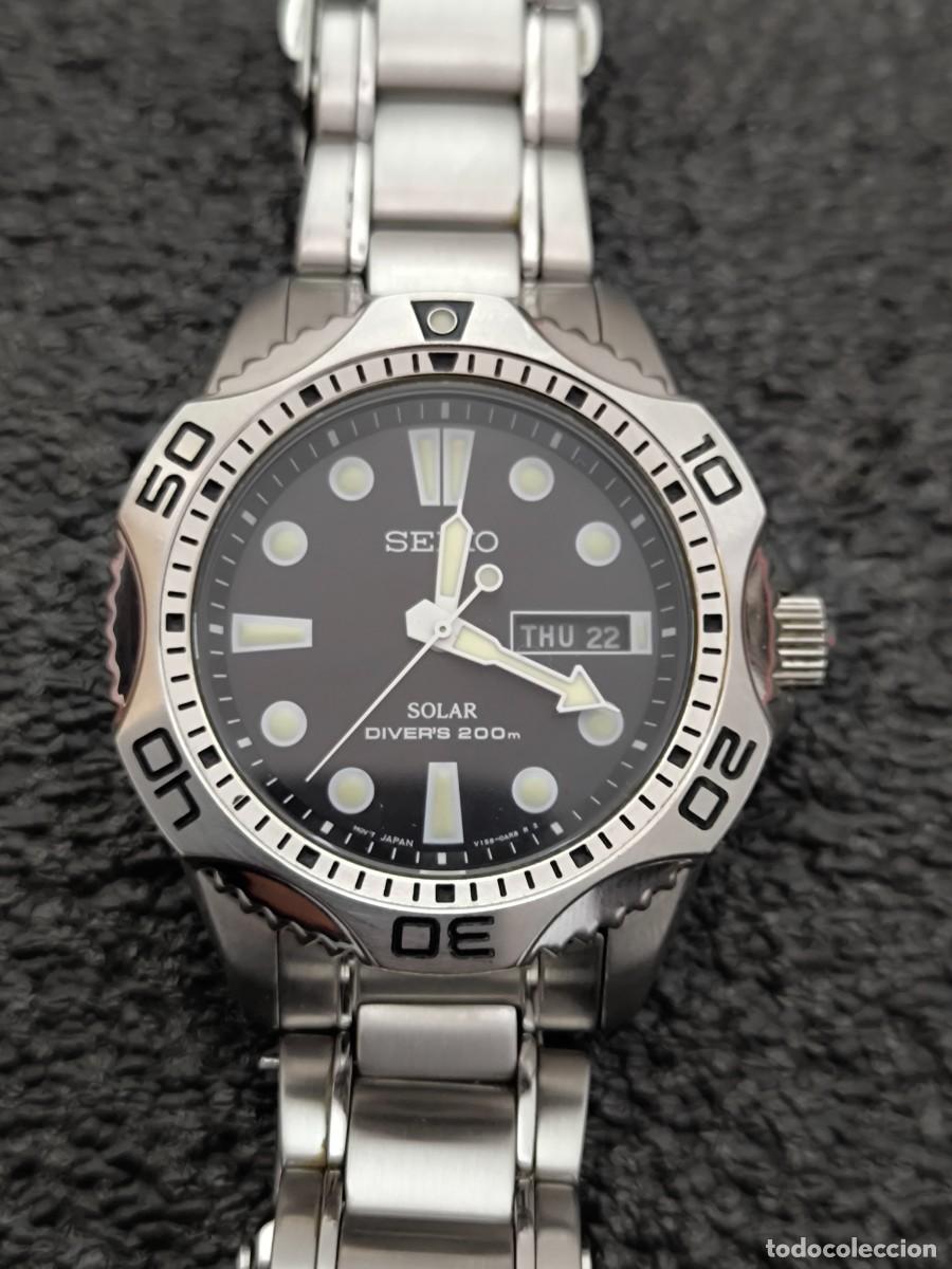 Relojes - Seiko: RELOJ SEIKO SOLAR DIVER&acute;S 200M