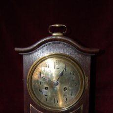 Relojes de carga manual: ESPLÉNDIDO BRACKET INGLÉS CON MÁQUINA JHUNGANS, (S. XIX).