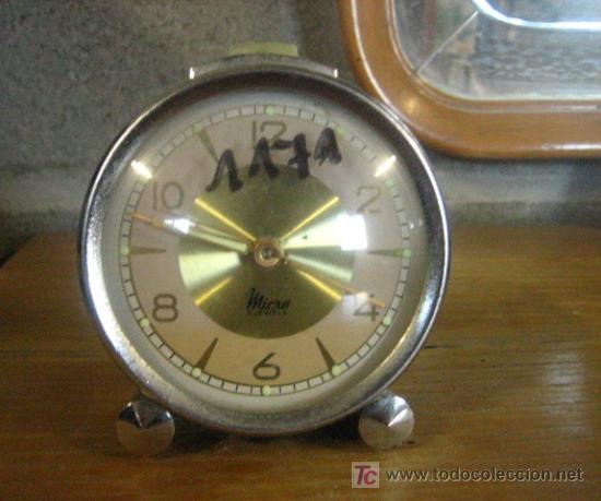 Relojes de carga manual: Despertador peque&ntilde;o MICRO, NO FUNCIONA - Foto 1