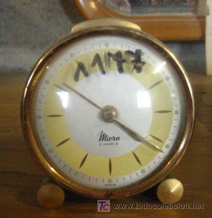 Relojes de carga manual: Despertador peque&ntilde;o MICRO, NO FUNCIONA - Foto 1