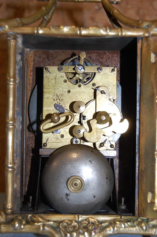 Relojes de carga manual: ANTIGUO RELOJ EN METAL - Foto 14