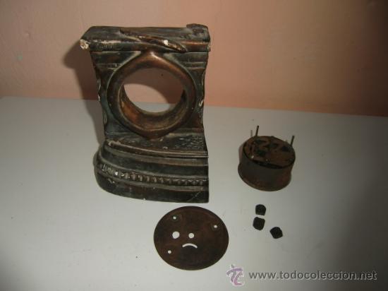 Relojes de carga manual: Reloj antiguo de sobremesa - Foto 6