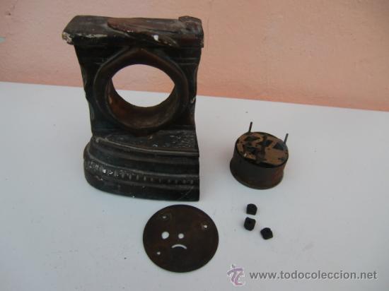 Relojes de carga manual: Reloj antiguo de sobremesa - Foto 4