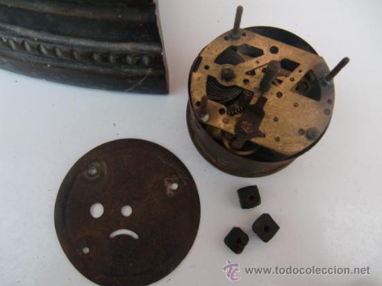 Relojes de carga manual: Reloj antiguo de sobremesa - Foto 5